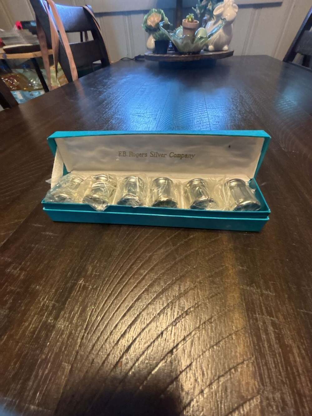 F.B. Rogers Silver Company Salt And Pepper Shakers
